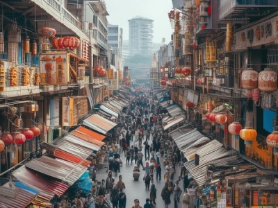 即墨中梁商贸城，商海沉浮与文化传承的交织