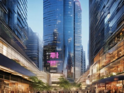 六星商贸广场，城市明珠，商业地标，充满活力的商业中心