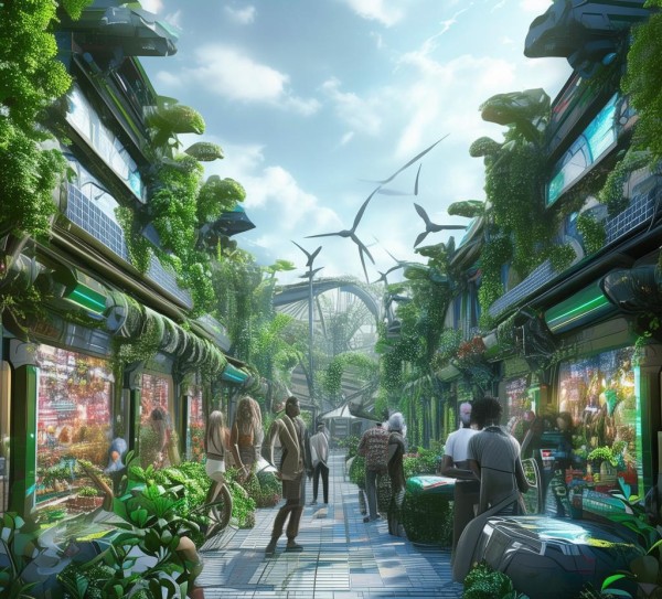 光合作用的高效商贸，创新与合作的智慧