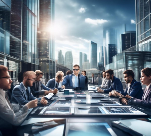 基于单位与商贸公司建立合作，商界的创新与挑战。