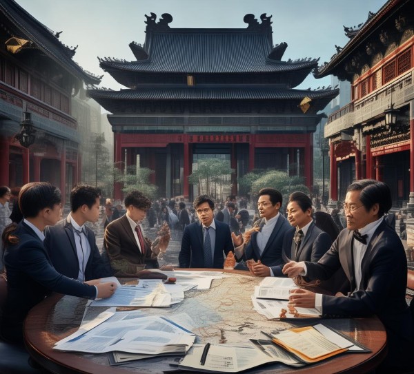 法律与商贸，中国案例中的实践与发展