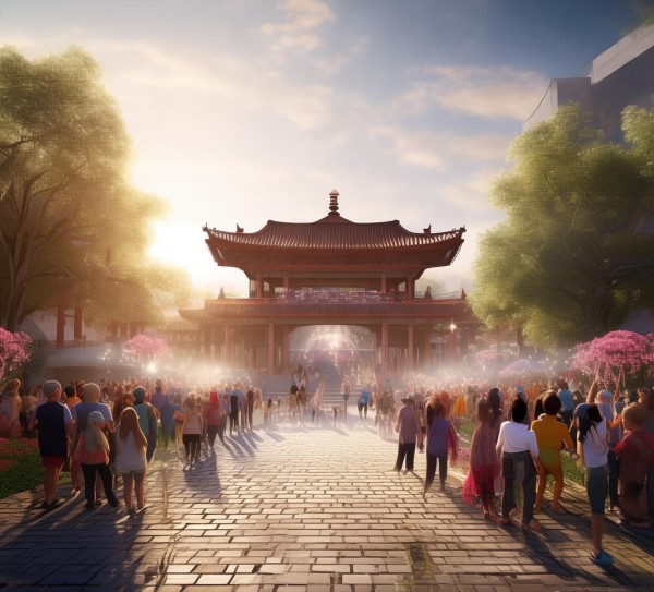 旅游商贸城，一场诗意与智慧的生命仪式